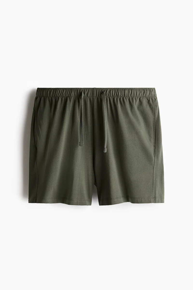 H&M Cotton pyjama vest top and shorts